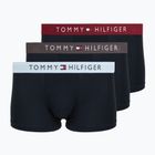 Мъжки боксерки Tommy Hilfiger Trunk WB 3 pairs dark ash/brzy blue/rouge