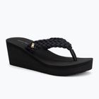 Дамски джапанки Tommy Hilfiger Wedge Braided Summer Sandal black