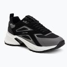 Мъжки обувки Calvin Klein HM0HM02220 Hike Runner Stripe Mix Nylon Suede black/granite road