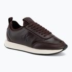 Дамски обувки Calvin Klein HW0HW03118 Retro Runner Sock PANL Leather Neo bordeaux