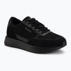 Мъжки обувки Calvin Klein HM0HM02215 City Runner Laceup Nylon Recycled Suede triple black