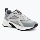 Мъжки обувки Calvin Klein HM0HM02220 Hike Runner Stripe Mix Nylon Suede light grey/granite grey