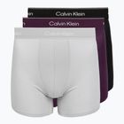 Мъжки боксерки Calvin Klein LV00NB4394 Brief black/harbor mist/dark purple w/ dt