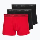Мъжки боксерки Calvin Klein LV00NB4575 Trunk black/goji berry/black
