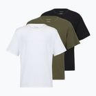 Мъжка тениска Calvin Klein LV00NB4185 Crew Neck black w/ white emb/white w/ black e