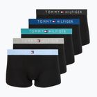 Мъжки боксерки Tommy Hilfiger Trunk black/ant silver/ves blue/opu bl/haz te