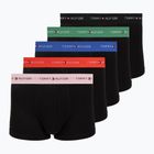 Мъжки боксерки Tommy Hilfiger Trunk WB 5 pack black/fr red/bon pk/als green/no blue