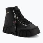 Дамски обувки Tommy Jeans Platform Sneaker Leather Mc black