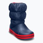 Детски ботуши за сняг Crocs Winter Puff Kids navy/red