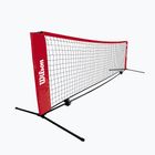Мрежа за тенис на корт Wilson Starter Ez Tennis Net 6.1 м черно/червено