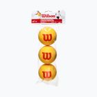 Детски топки за тенис Wilson Starter Tour Foam Tball 3 бр. жълти WRZ258900