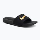Детски чехли Nike Kawa black/metallic gold