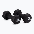 Дъмбел adidas 2х2 кг ADWT-10002