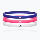 Ленти за глава adidas Hairbands 3 pack lucid blue/lucid pink/white