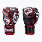 Боксови ръкавици Twins Special Fancy FBGVL3-53 Skull red/black