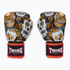 Боксови ръкавици Twins Special Fancy FBGVL3-53 Skull orange/black