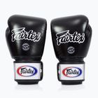 Fairtex Universal Дишащи черни боксови ръкавици