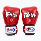 Fairtex Universal Дишащи червени боксови ръкавици