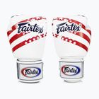 Боксови ръкавици Fairtex Universal "Tight-Fit" Design USA white