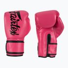 Боксови ръкавици Fairtex Microfiber pink/black