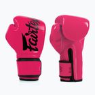 Боксови ръкавици Fairtex Microfiber pink/black