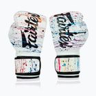 Боксови ръкавици Fairtex Microfiber Art Collections Painter white
