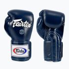 Боксови ръкавици Fairtex Super Sparring - Locked Thumb blue