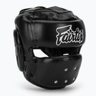 Боксова каска Fairtex Full Face Protector black