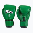 Боксови ръкавици Fairtex Real Leather Boxing green