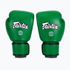 Боксови ръкавици Fairtex Real Leather Boxing green