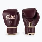 Боксови ръкавици Fairtex Real Leather Boxing maroon