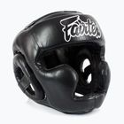 Детска боксьорска каска Fairtex Headguard for Kids black