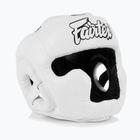 Детска боксьорска каска Fairtex Headguard for Kids white
