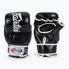 Fairtex Super Sparring Граплинг ръкавици черни/сини
