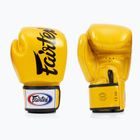 Боксови ръкавици Fairtex Deluxe Tight-Fit gold