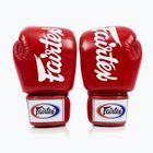 Боксови ръкавици Fairtex Deluxe Tight-Fit red