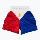 Боксови гащета Fairtex BT2001 'Philippines' - червени/бели/сини боксови гащета