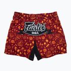 Тренировъчни шорти Fairtex MMA Fightshort Breeze, цвят бордо