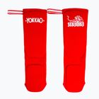 Протектори за подбедрици YOKKAO Muay Thai Boxing red