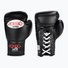 Мъжки боксови ръкавици YOKKAO Matrix Lace Up black
