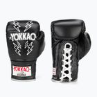 Мъжки боксови ръкавици YOKKAO Stadium Lace Up black