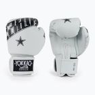 Боксьорски ръкавици YOKKAO Lettering Boxing white