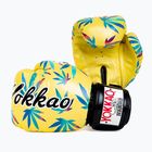 Мъжки боксови ръкавици YOKKAO Wax yellow