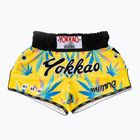 Мъжки шорти за тренировка YOKKAO Wax CarbonFit yellow