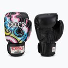 Мъжки боксови ръкавици YOKKAO Flames black