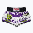 Мъжки шорти за тренировка YOKKAO Angry Bull Muay Thai white