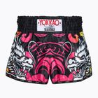 Мъжки шорти за тренировка YOKKAO Dragon Muay Thai pink/blue
