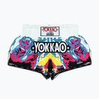 Мъжки шорти за тренировка YOKKAO Tiger Family Muay Thai white