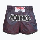 Мъжки шорти за тренировка YOKKAO Lunar Muay Thai iridescent blue grey