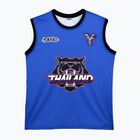 Мъжка тениска за тренировка YOKKAO Tiger Workout Tank Top blue